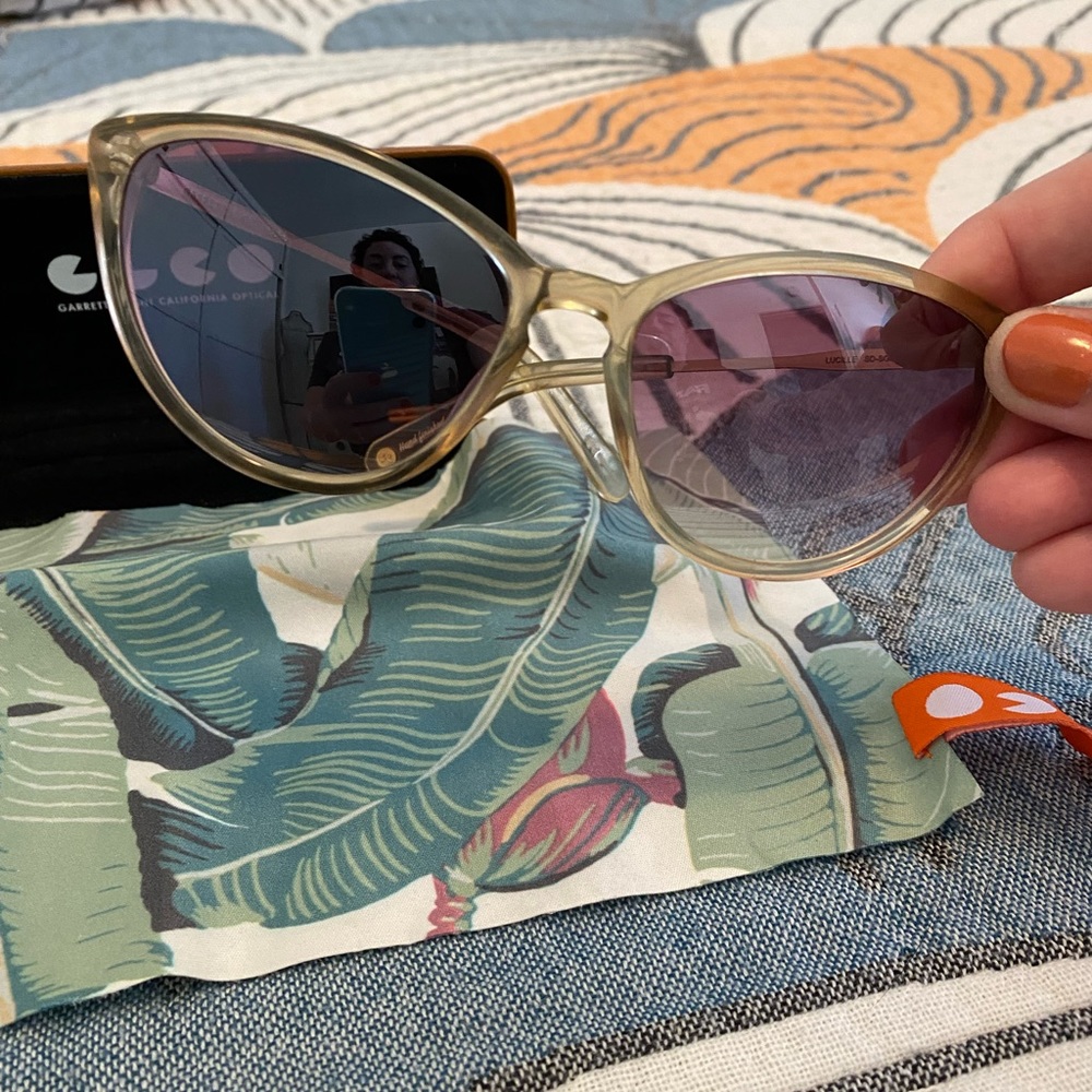 Garrett Leight Lucille cat eye sunglasses